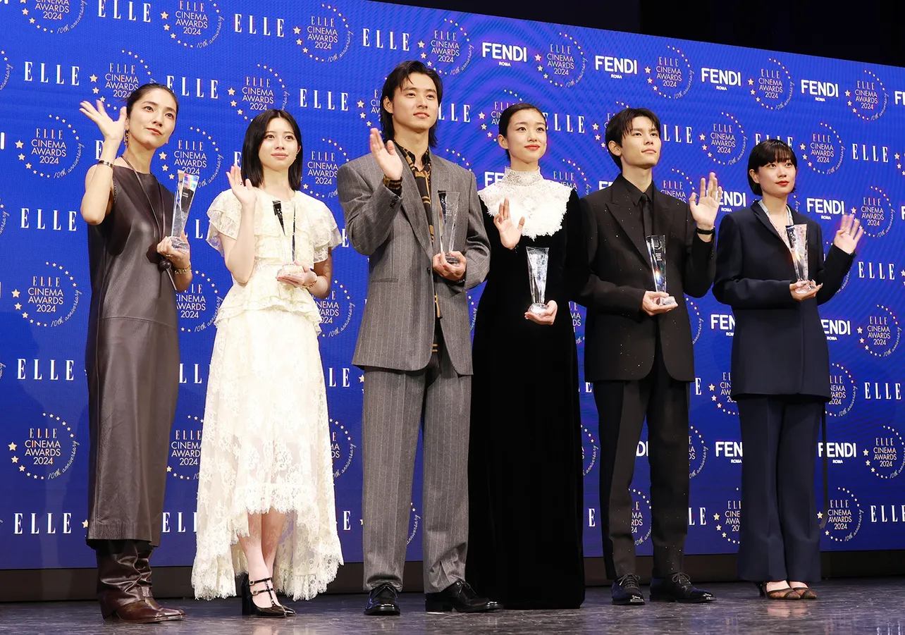 「ELLE CINEMA AWARDS 2024」授賞式より