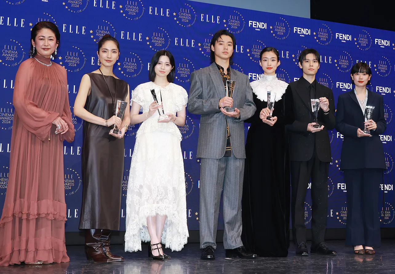 「ELLE CINEMA AWARDS 2024」授賞式より