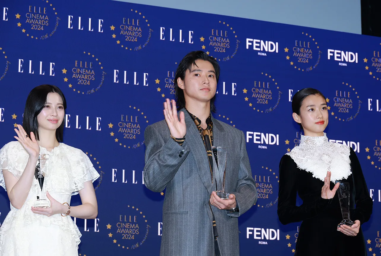 「ELLE CINEMA AWARDS 2024」授賞式より