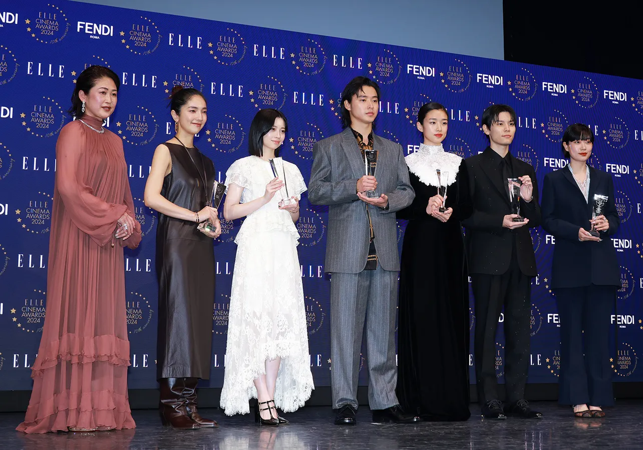 「ELLE CINEMA AWARDS 2024」授賞式より