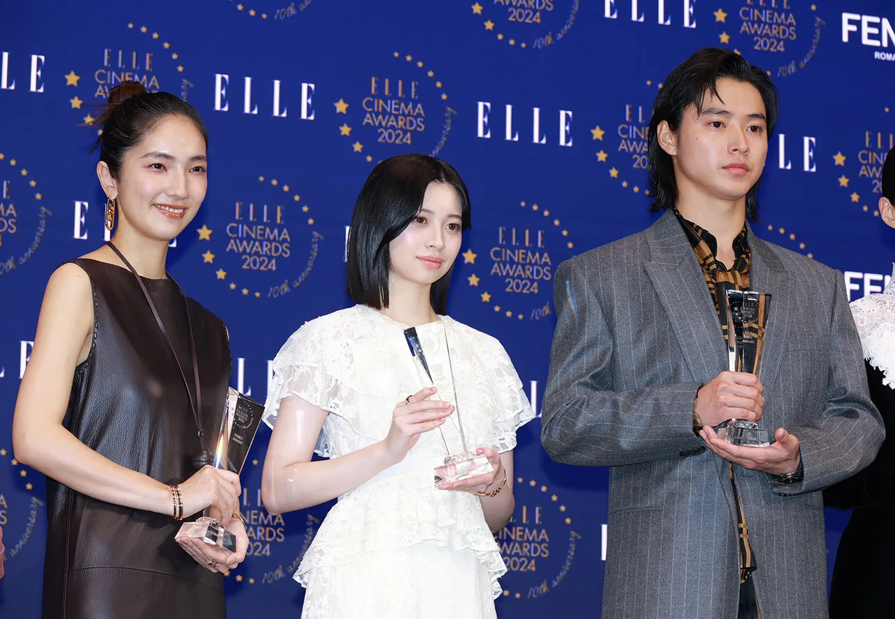 「ELLE CINEMA AWARDS 2024」授賞式より