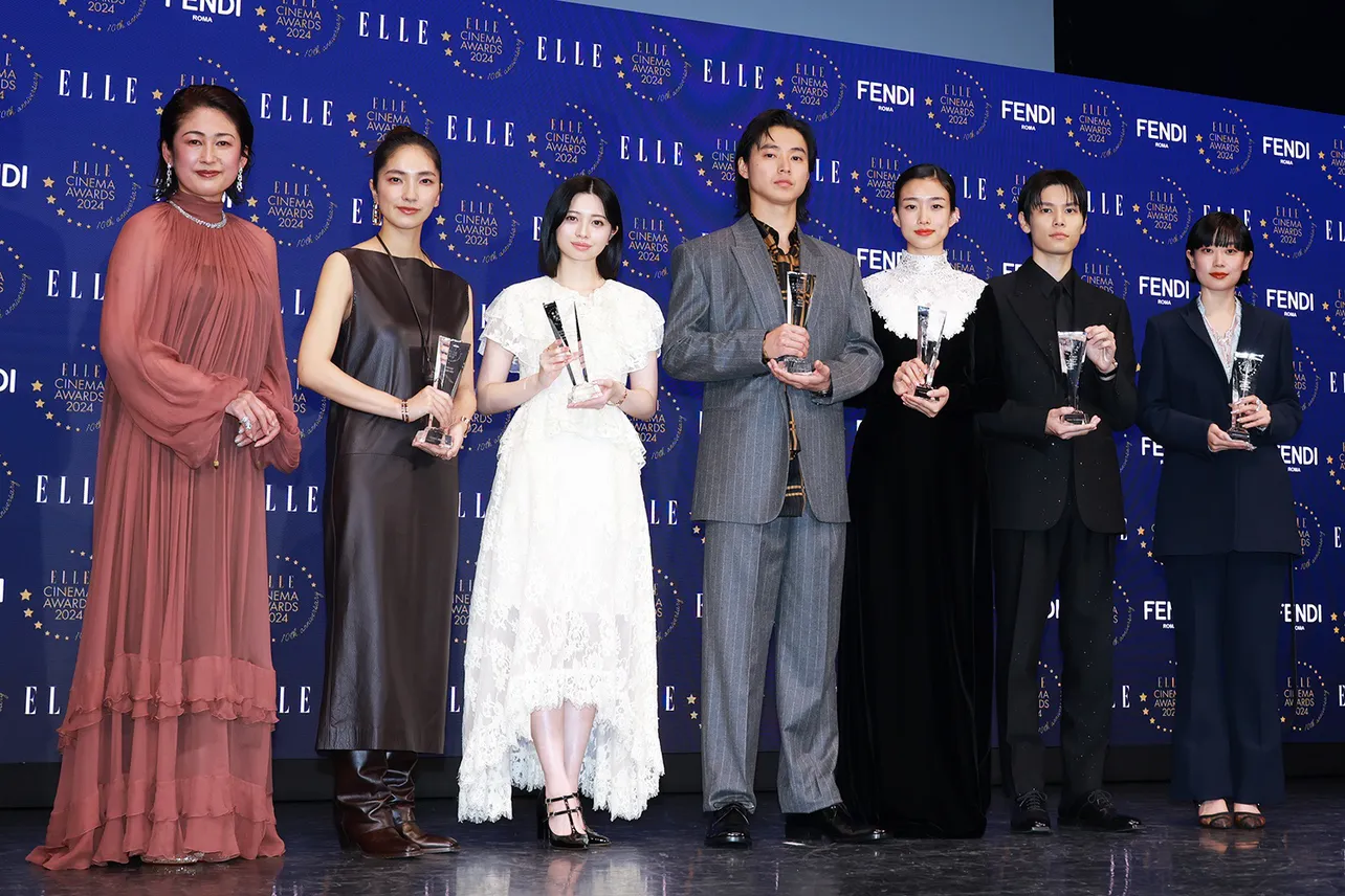 「ELLE CINEMA AWARDS 2024」授賞式より