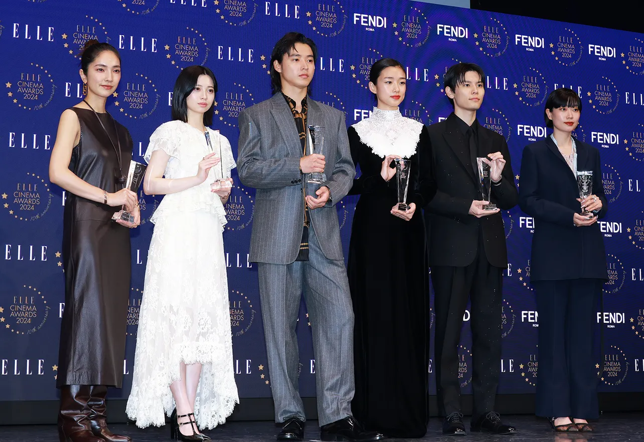 「ELLE CINEMA AWARDS 2024」授賞式より