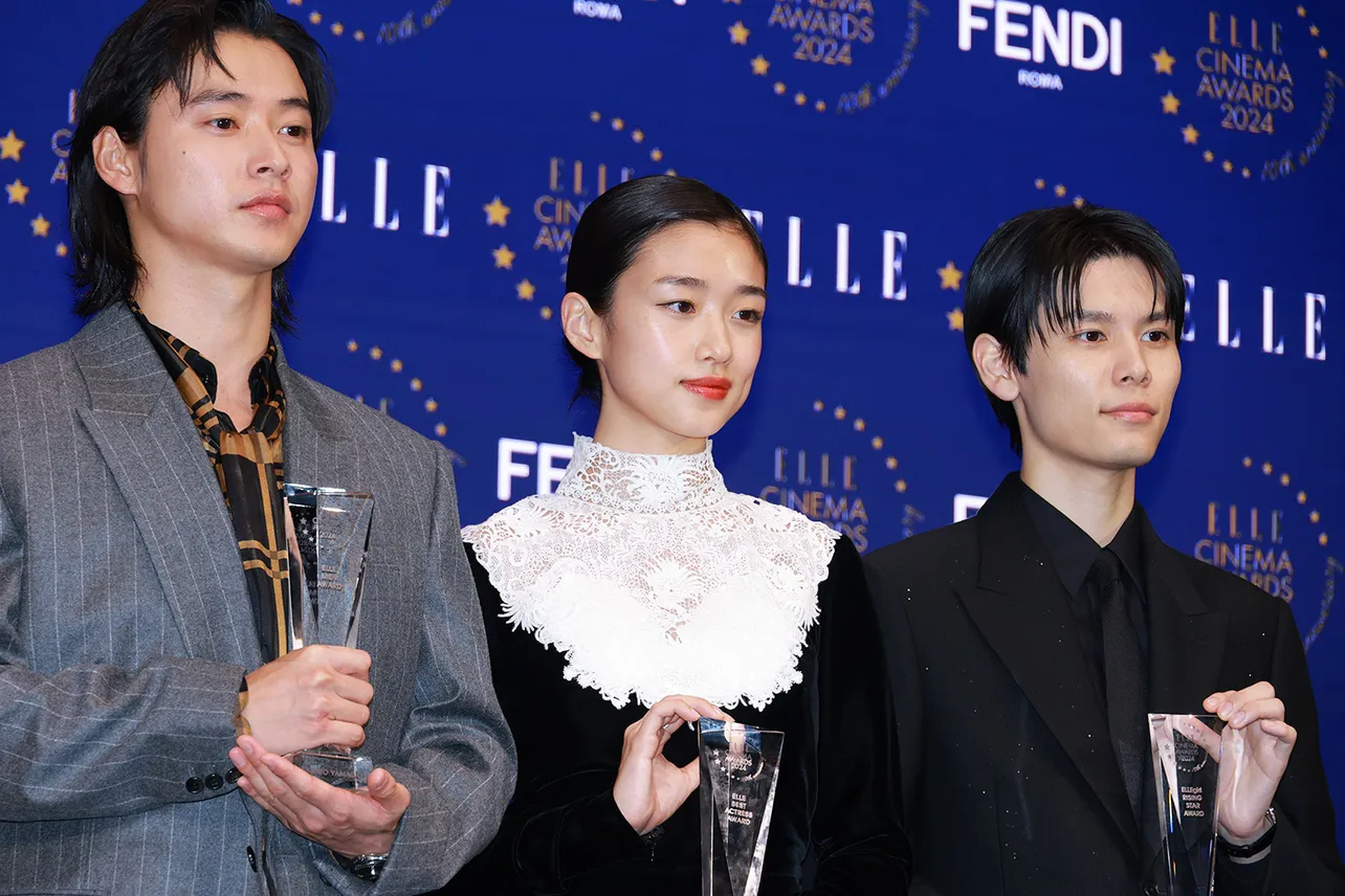 「ELLE CINEMA AWARDS 2024」授賞式より