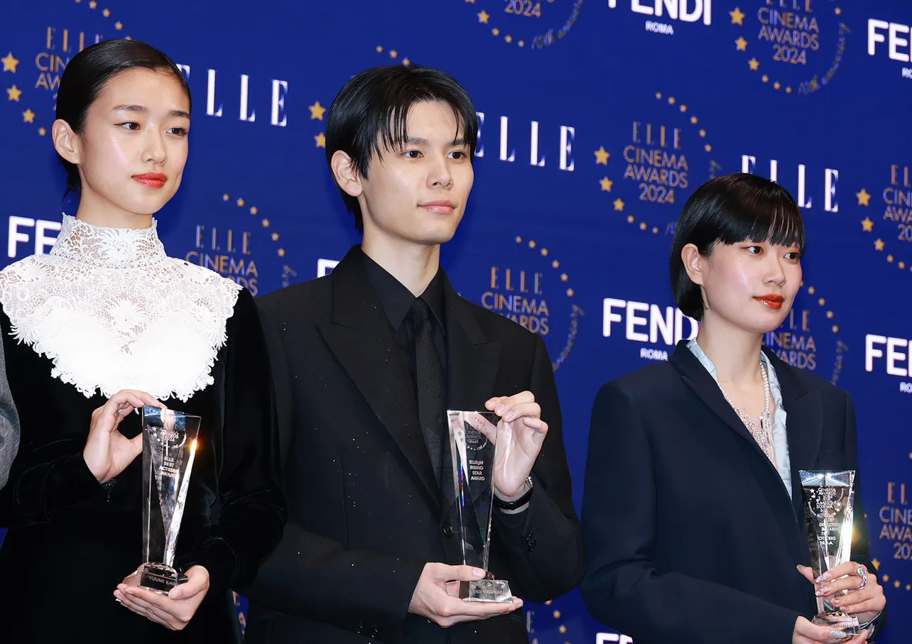 「ELLE CINEMA AWARDS 2024」授賞式より