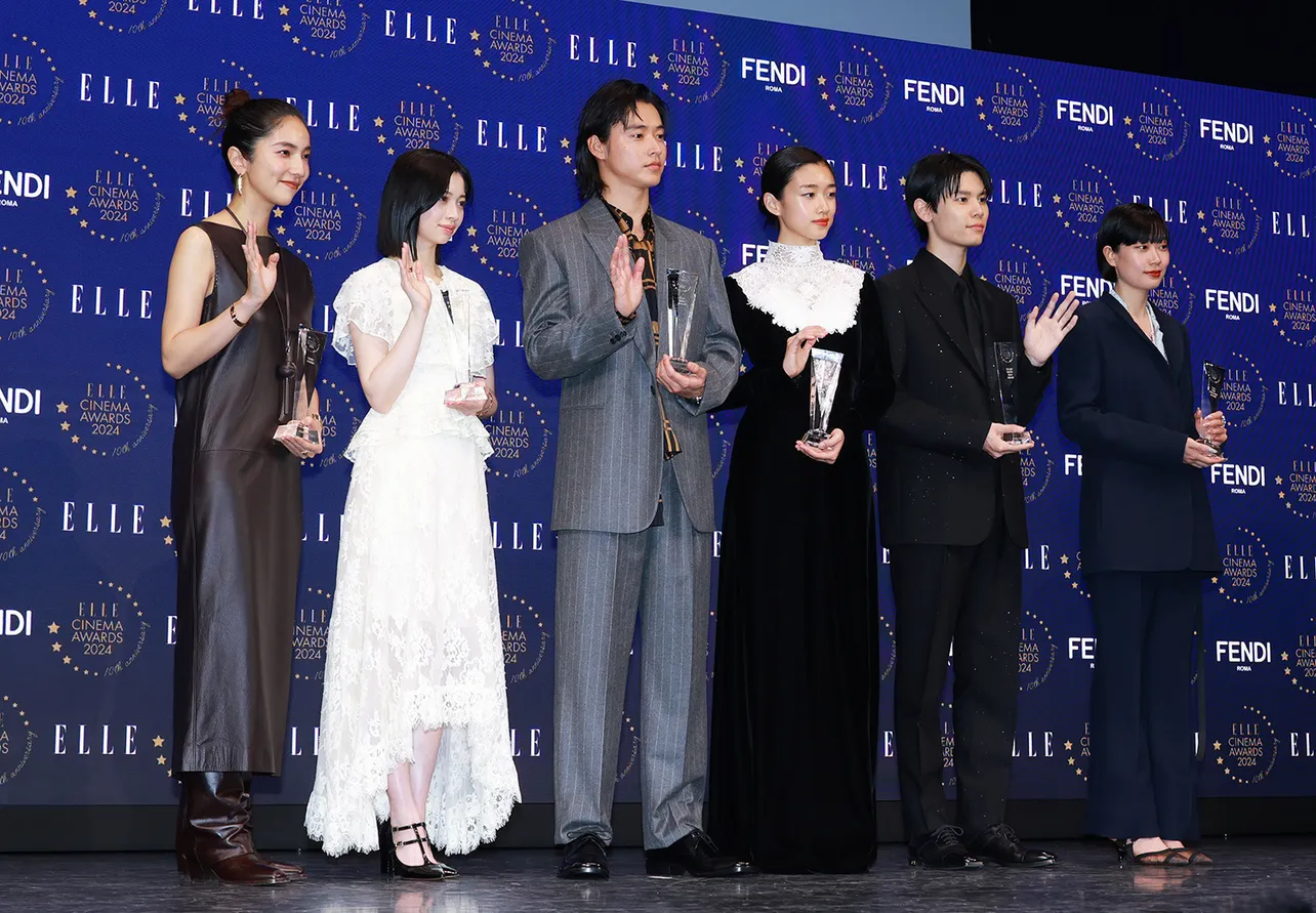 「ELLE CINEMA AWARDS 2024」授賞式より