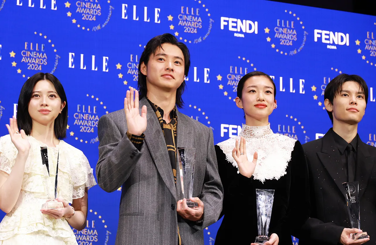 「ELLE CINEMA AWARDS 2024」授賞式より