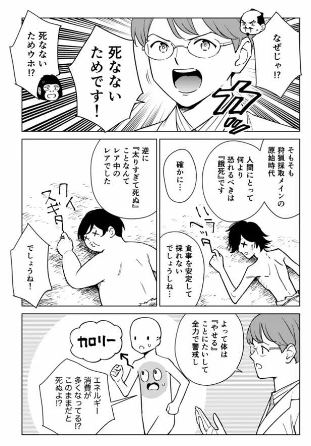 『ダイエットのためにどれだけ運動してもデブる理由』(2／5)