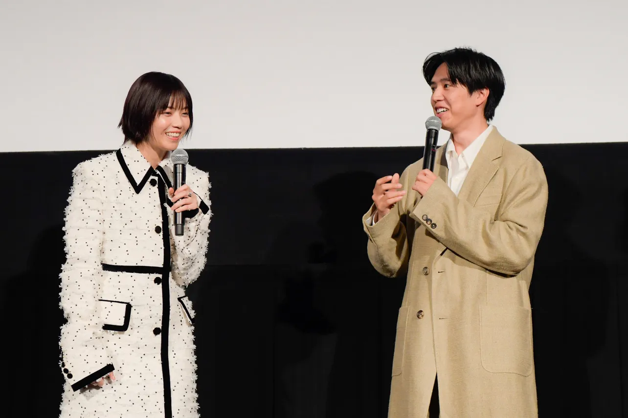 映画「君の忘れ方」先行上映舞台あいさつより