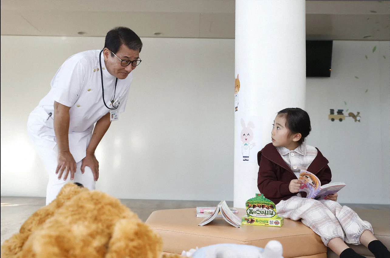 子供にも「七叶さん」と呼んで敬語で丁寧に接する静