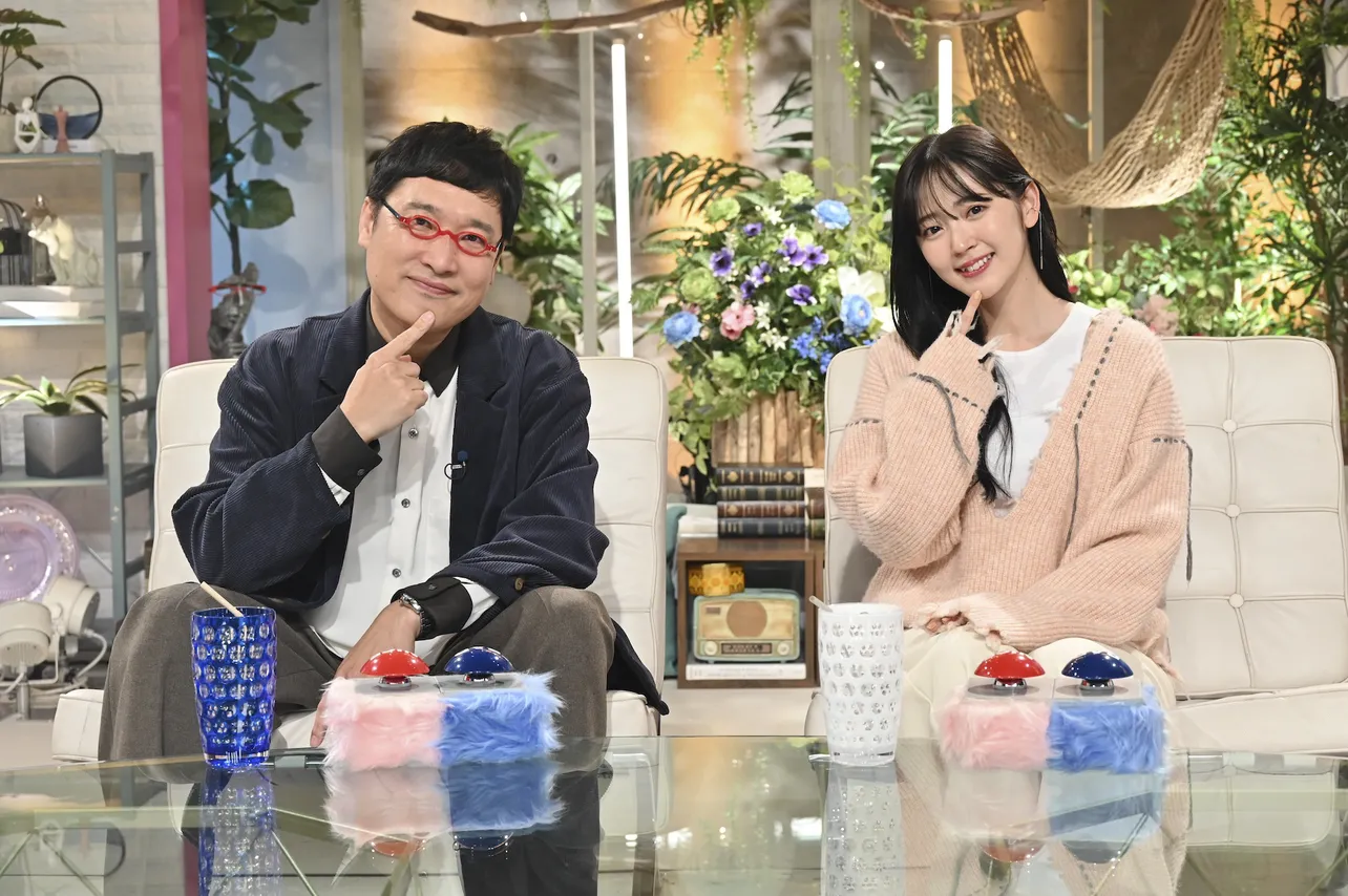 「僕のあざとい元カノ from あざとくて何が悪いの？」スタジオMCとして出演する山里亮太＆鈴木愛理にインタビュー