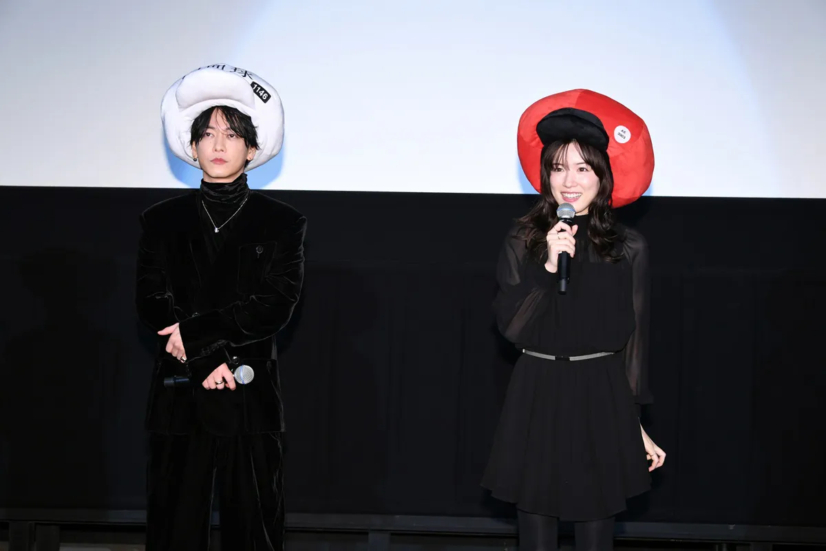 永野芽郁、佐藤健が映画「はたらく細胞」公開記念舞台あいさつに登壇