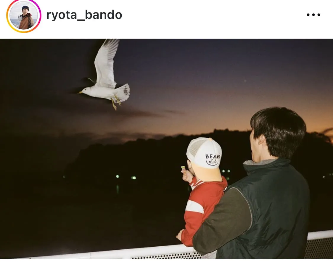 ※坂東龍汰Instagram(ryota_bando)より