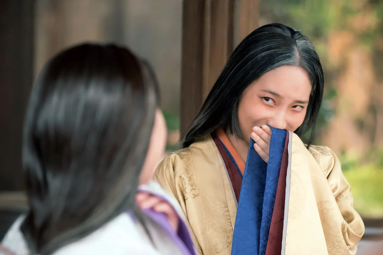 【写真】エモい…まひろ(吉高由里子)とききょう(ファーストサマーウイカ)の友情復活！