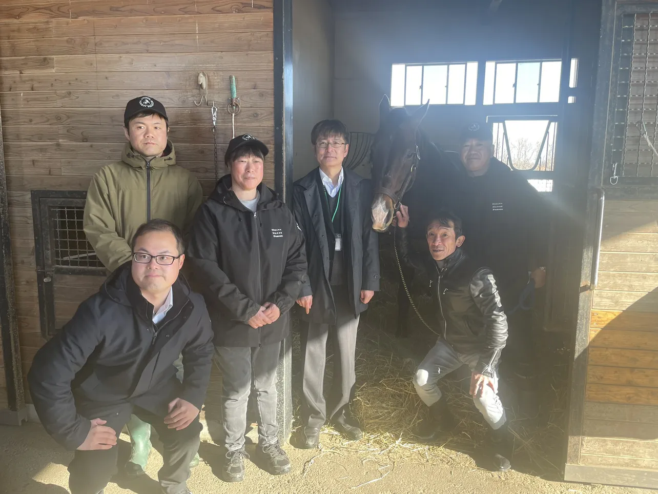 北海道の日高で余生を過ごすメイショウサムソン