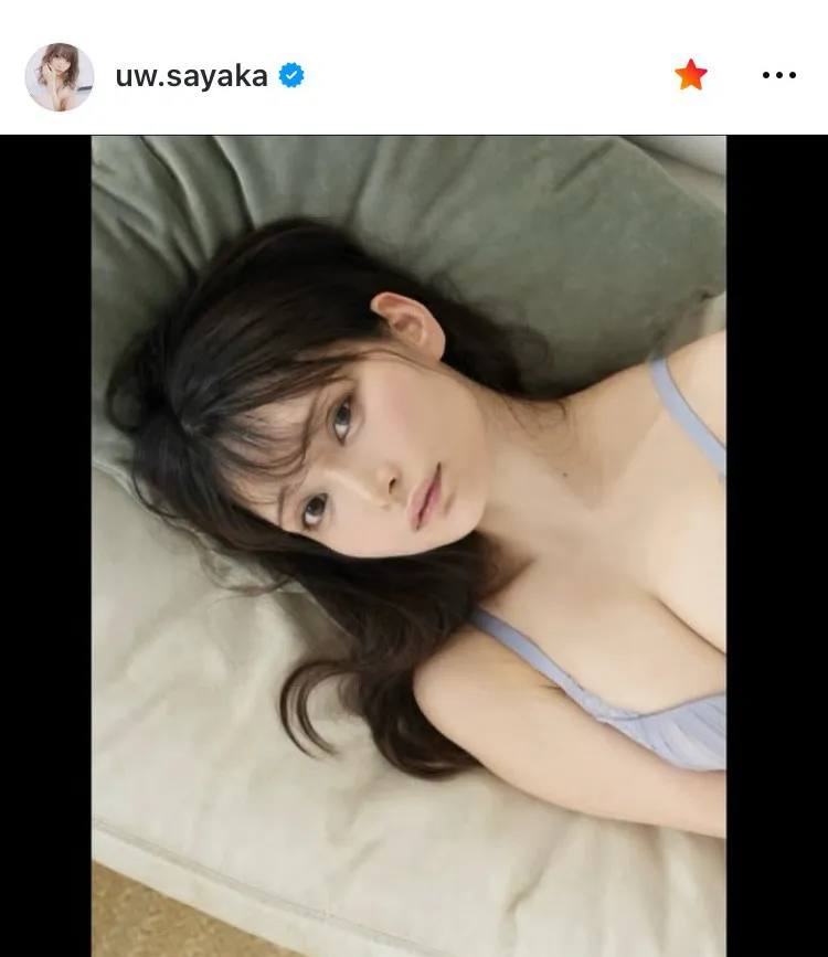 ※似鳥沙也加オフィシャルInstagram(uw.sayaka)より