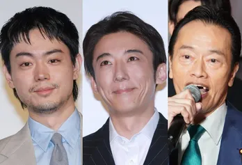 菅田将暉が9年ぶりに「民王」メンバーと写るオフショットに「翔ちゃん、おかえり！」の声＜民王R＞