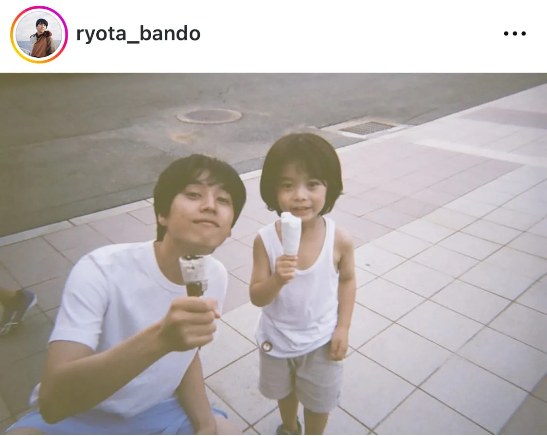 ※坂東龍汰Instagram(ryota_bando)より