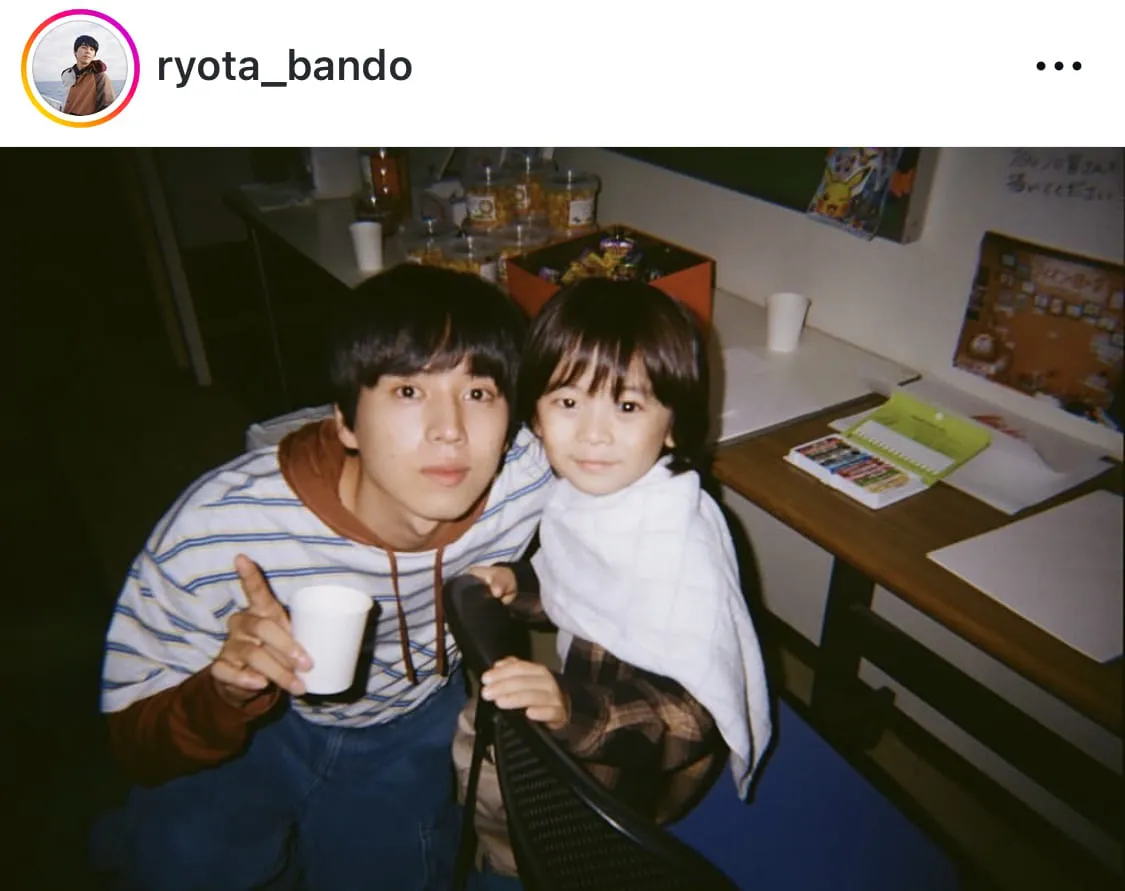 ※坂東龍汰Instagram(ryota_bando)より