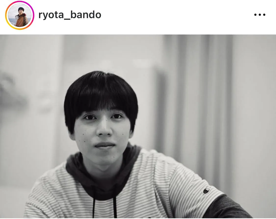 ※坂東龍汰Instagram(ryota_bando)より