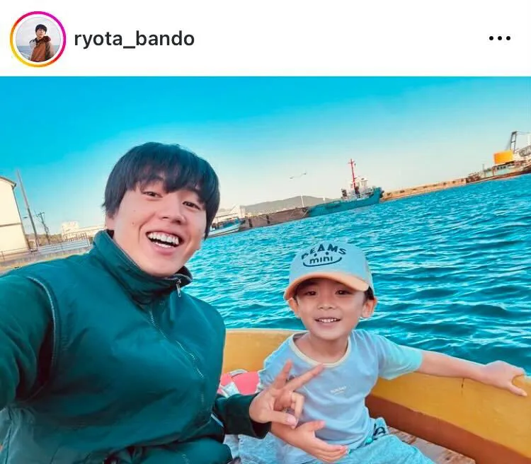 ※坂東龍汰Instagram(ryota_bando)より