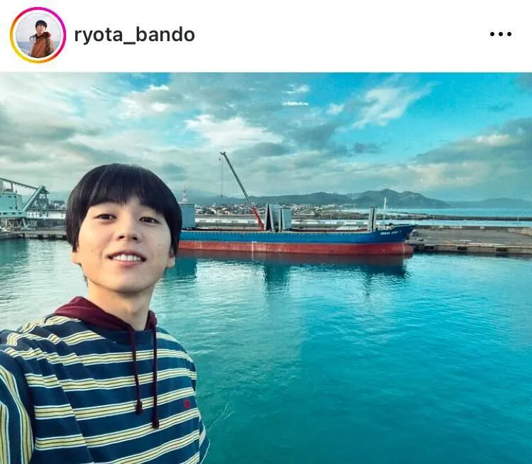 ※坂東龍汰Instagram(ryota_bando)より