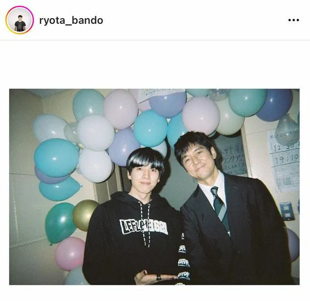 ※坂東龍汰Instagram(ryota_bando)より