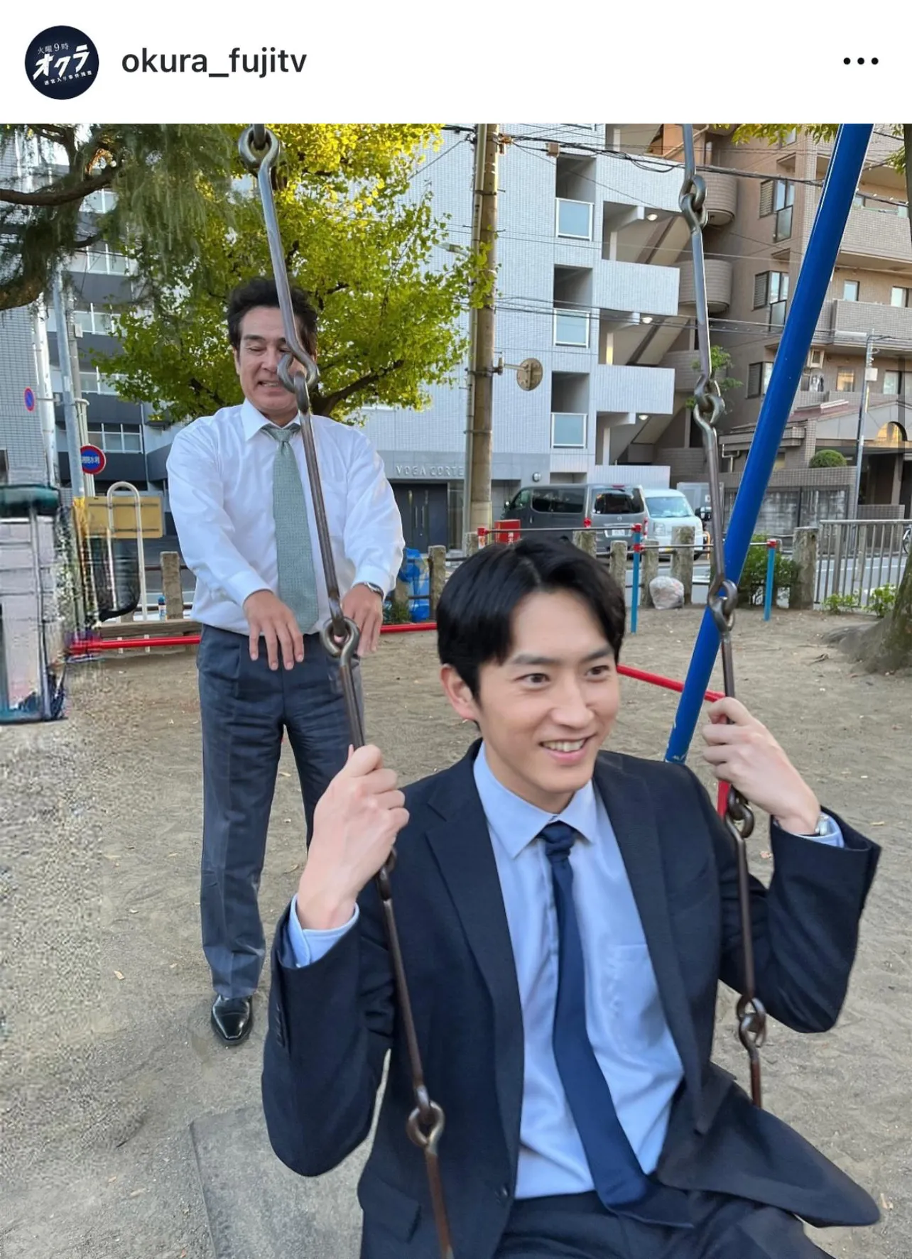 ※ドラマ「オクラ～迷宮入り事件捜査～」公式Instagram(okura_fujitv)より