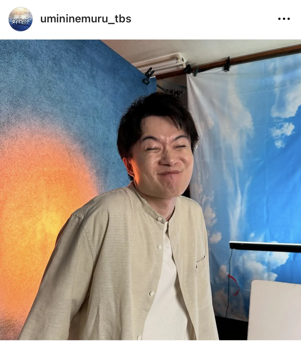 「海に眠るダイヤモンド」公式Instagramより