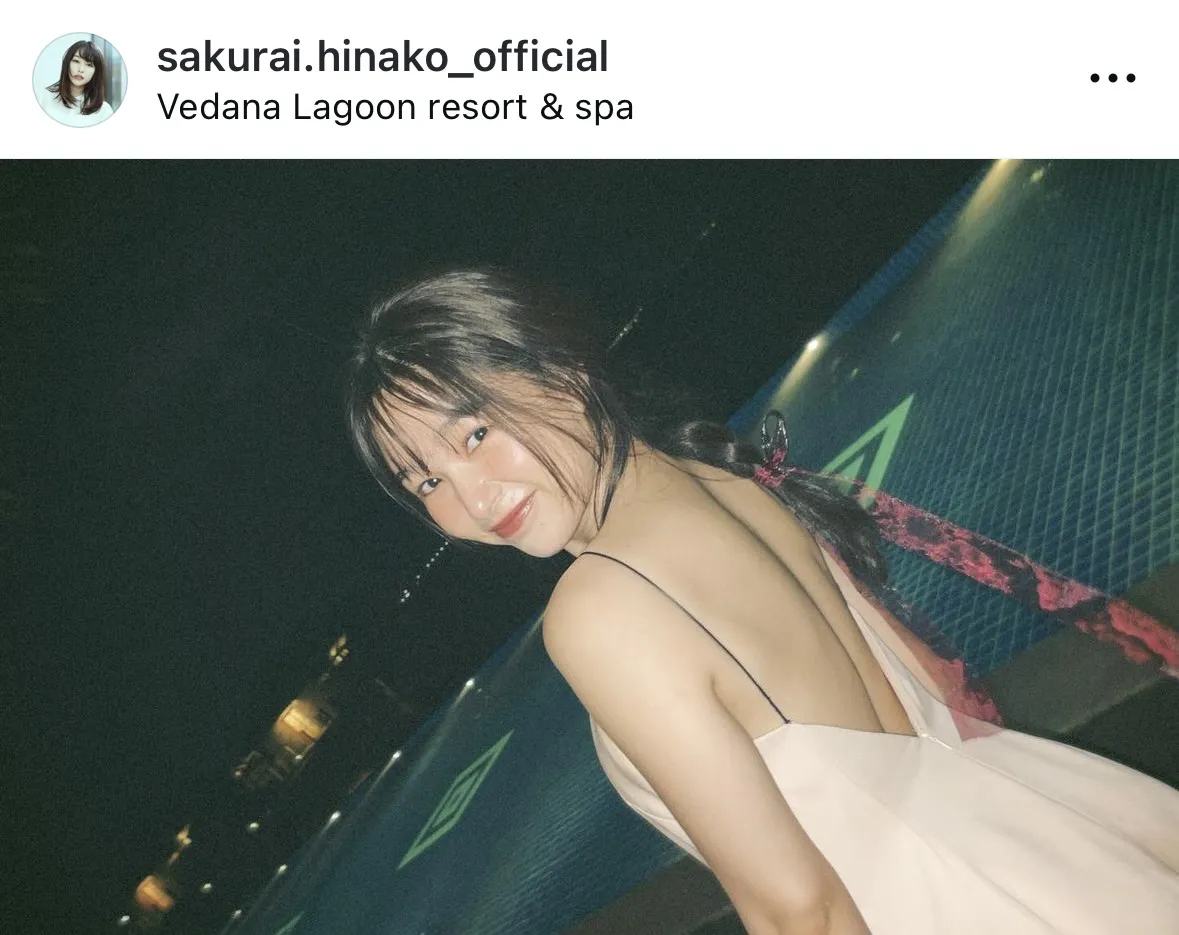 桜井日菜子Instagram(sakurai.hinako_official)より