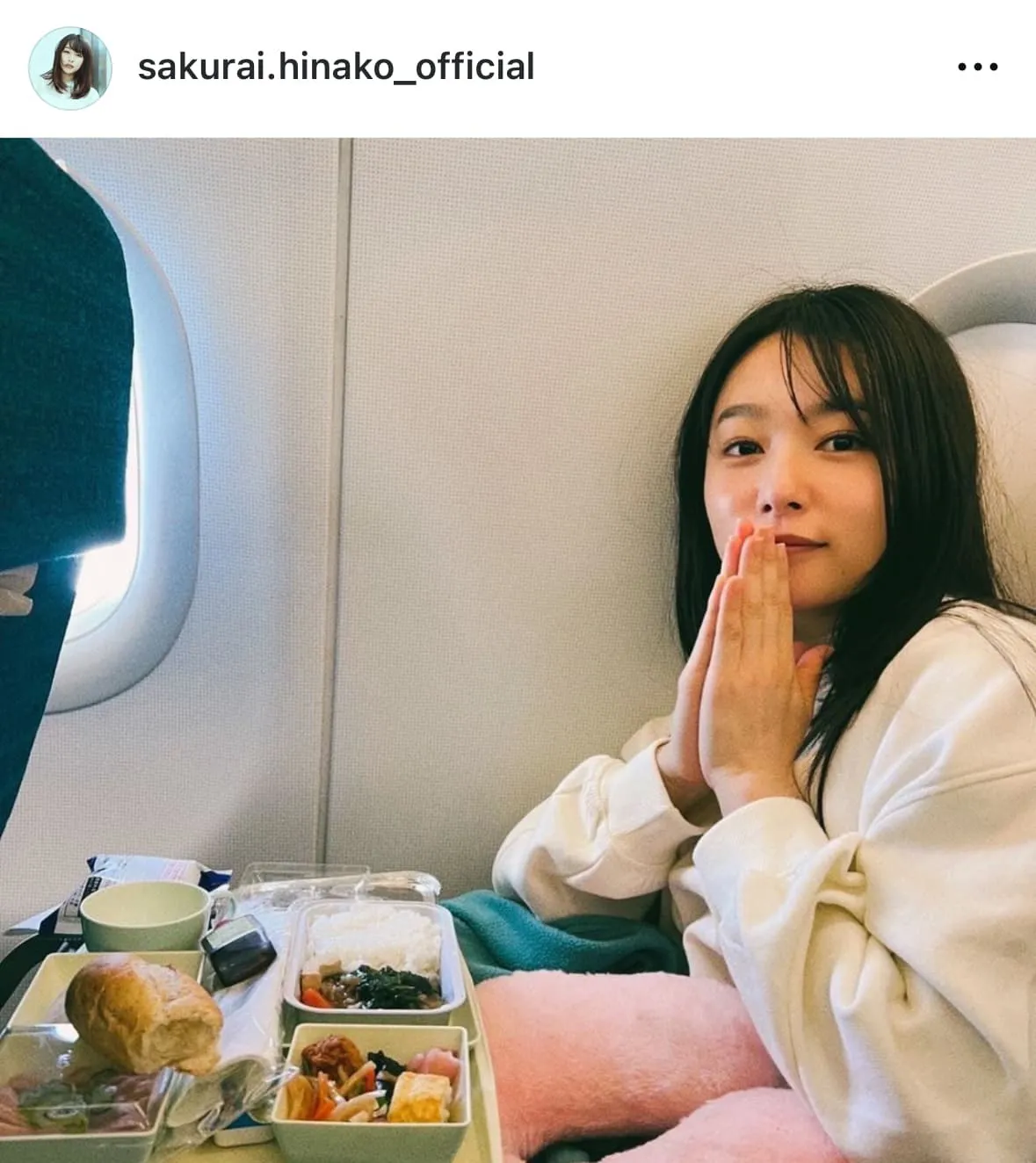 桜井日菜子Instagram(sakurai.hinako_official)より