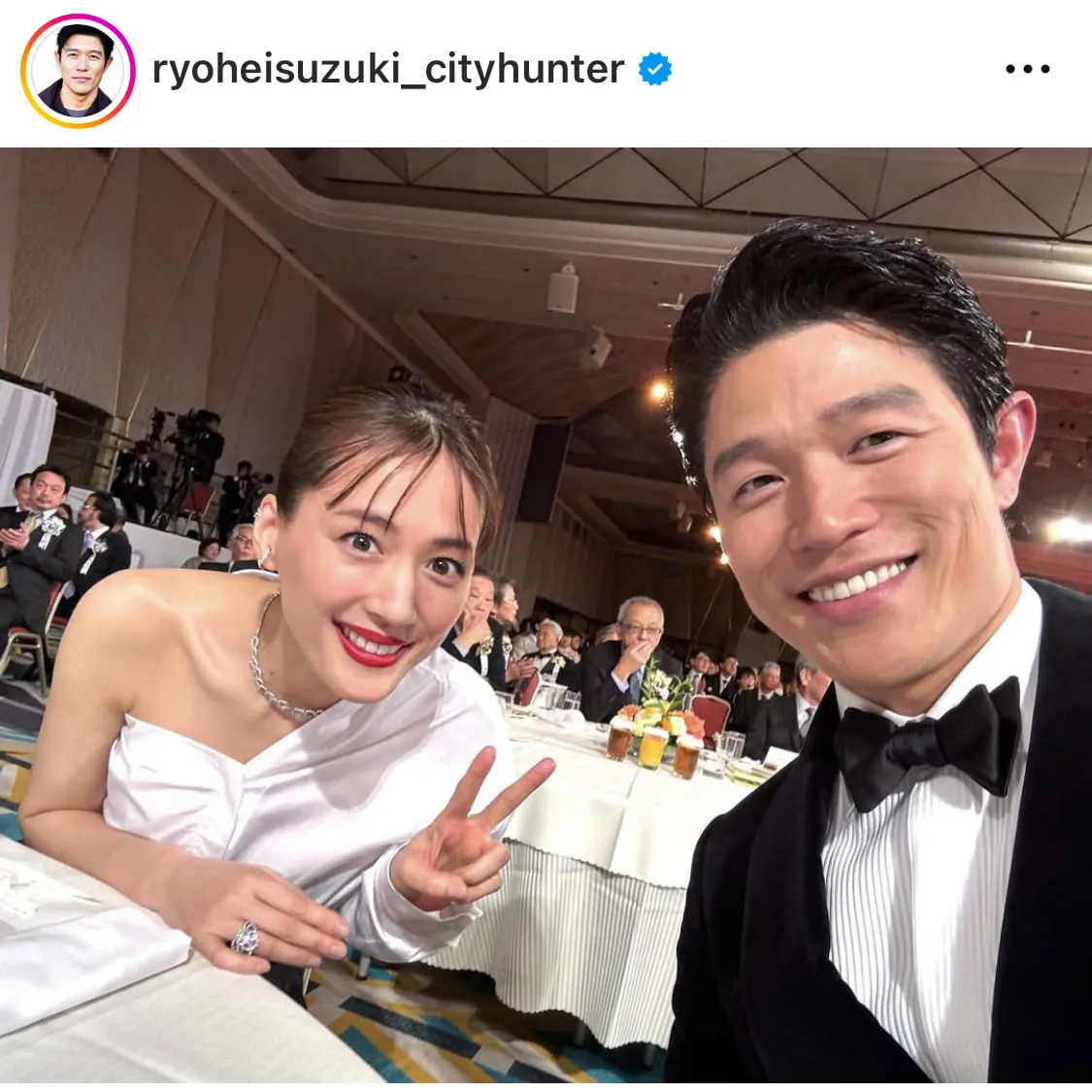 ※画像は鈴木亮平(ryoheisuzuki_cityhunter)公式Instagramより