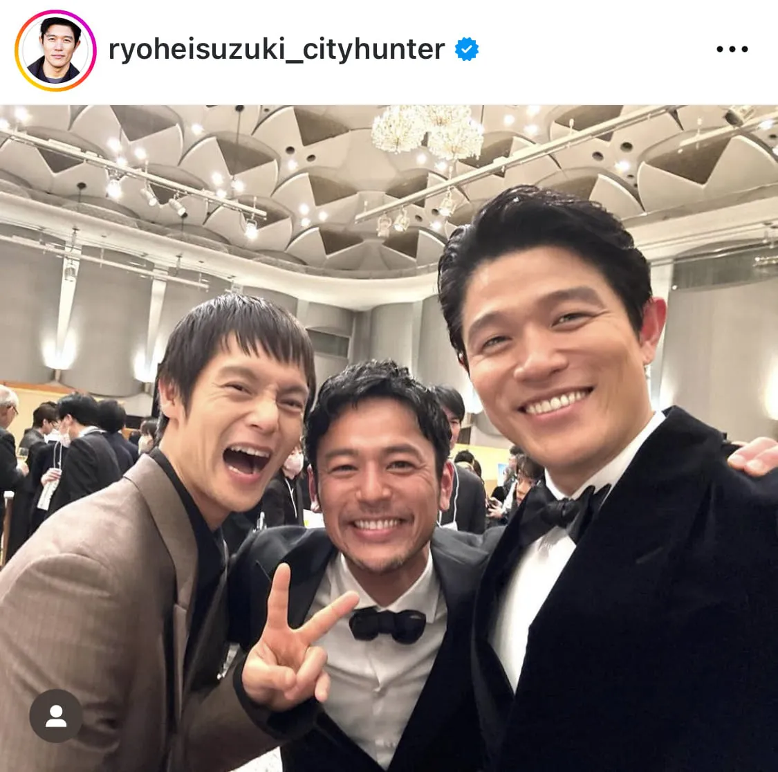 ※画像は鈴木亮平(ryoheisuzuki_cityhunter)公式Instagramより