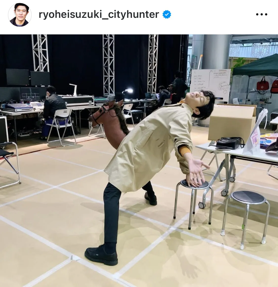 ※画像は鈴木亮平(ryoheisuzuki_cityhunter)公式Instagramより