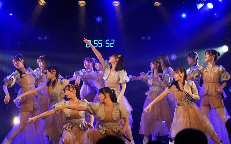 STU48が広島クラブクアトロでカウントダウンライブを行った