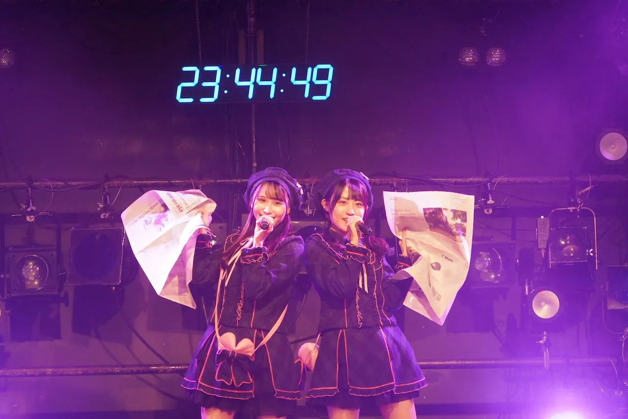 STU48が広島クラブクアトロでカウントダウンライブを行った