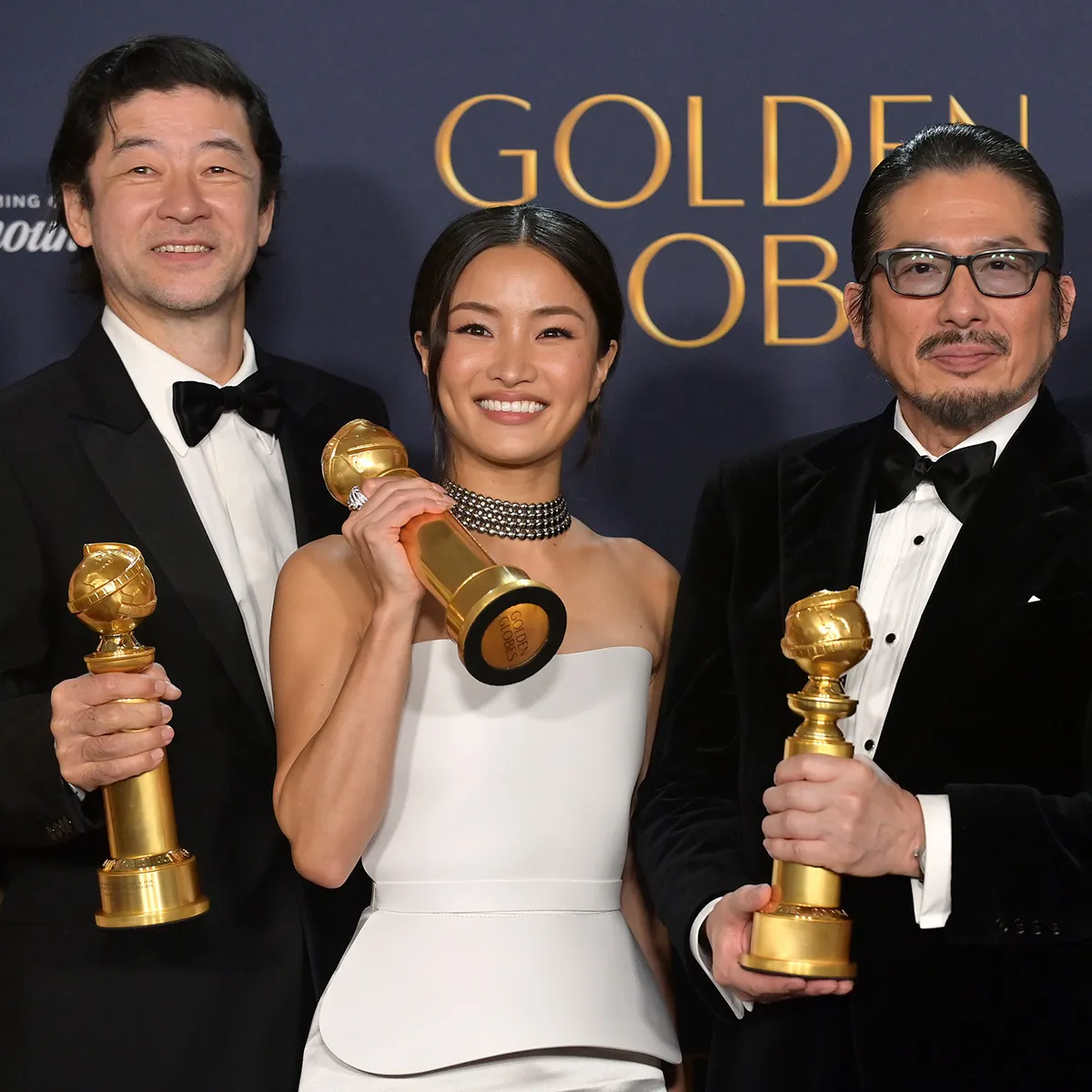 第82回ゴールデングローブ賞より真田広之、アンナ・サワイ、浅野忠信