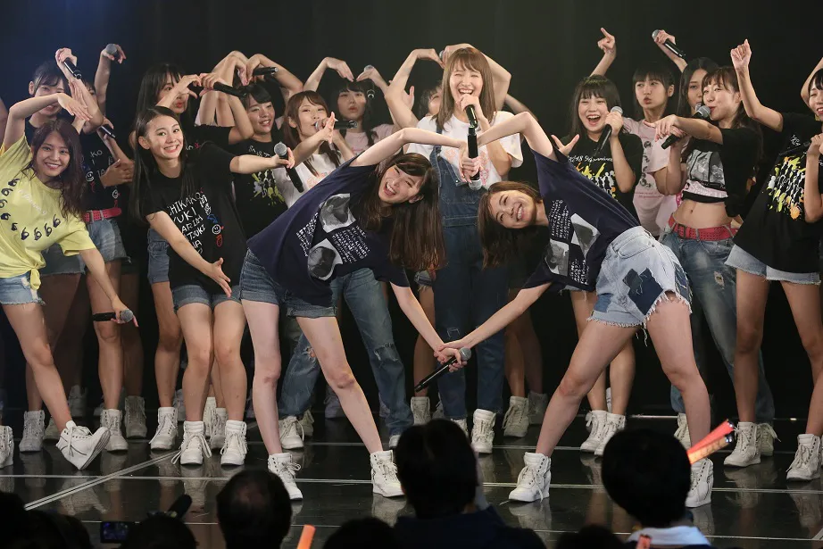 SKE48が劇場デビュー9周年を記念した特別公演を行った(写真は「仲間の歌」)