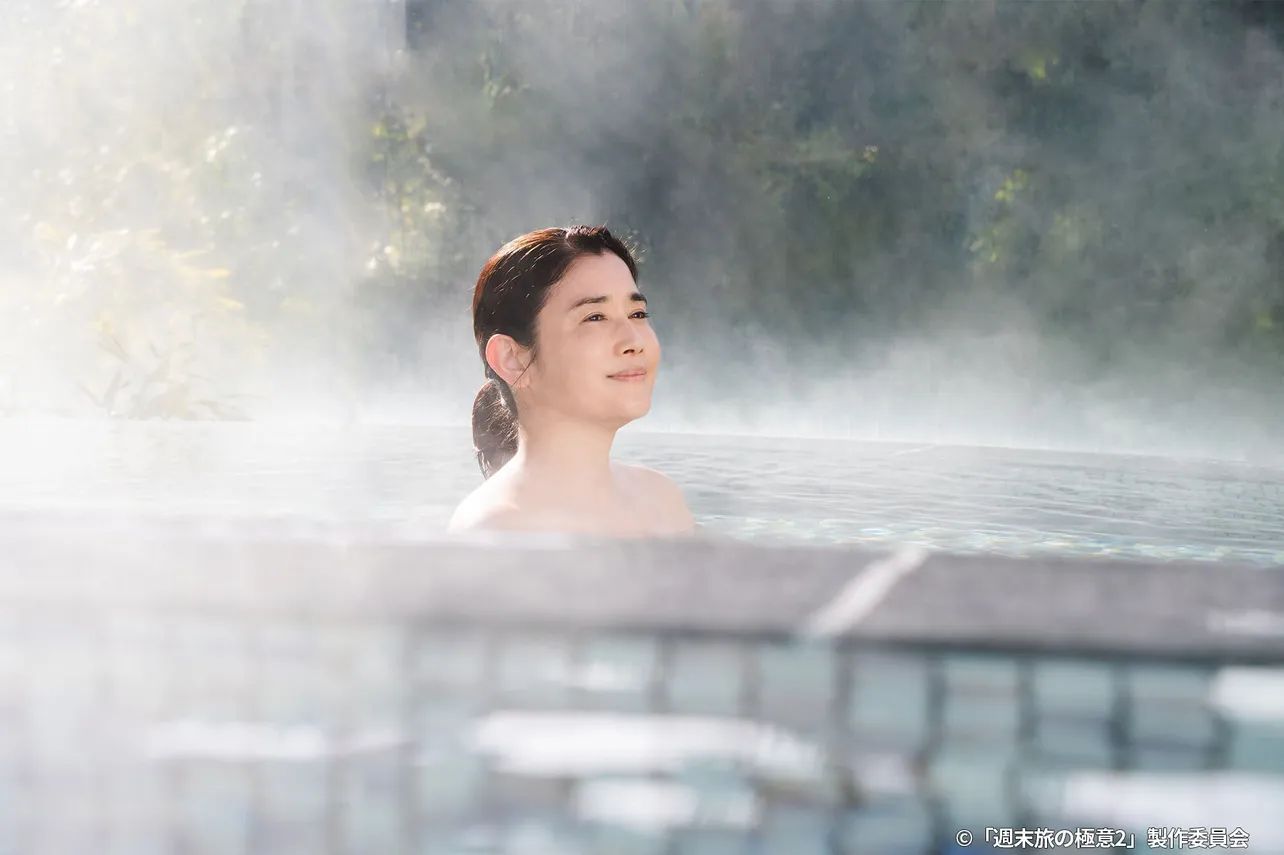 【写真】会津・東山温泉を一人で堪能する石田ひかり”優子”