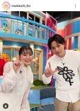 芳根京子&鈴木伸之、決めポーズがかわいい番宣ツーショット