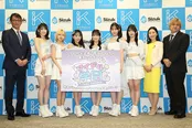 「アイドル学園」記者発表会より