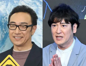 角田晃広&田中直樹、“宇宙人&支配人”ショットに「素敵なコンビ」「優しくて良い職場ですね」の声<ホットスポット>
