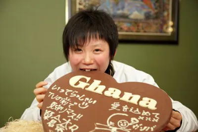 高木美帆選手は「チョコをかじりたい」と自ら志願した