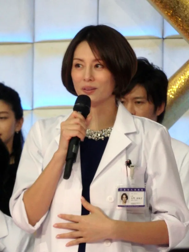 「ドクターX～外科医・大門未知子～」で主演を務める米倉涼子