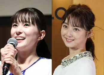 芳根京子＆佐々木希、笑顔のツーショットに「すてきなお二人」「美人さん」の声＜まどか26歳、研修医やってます！＞