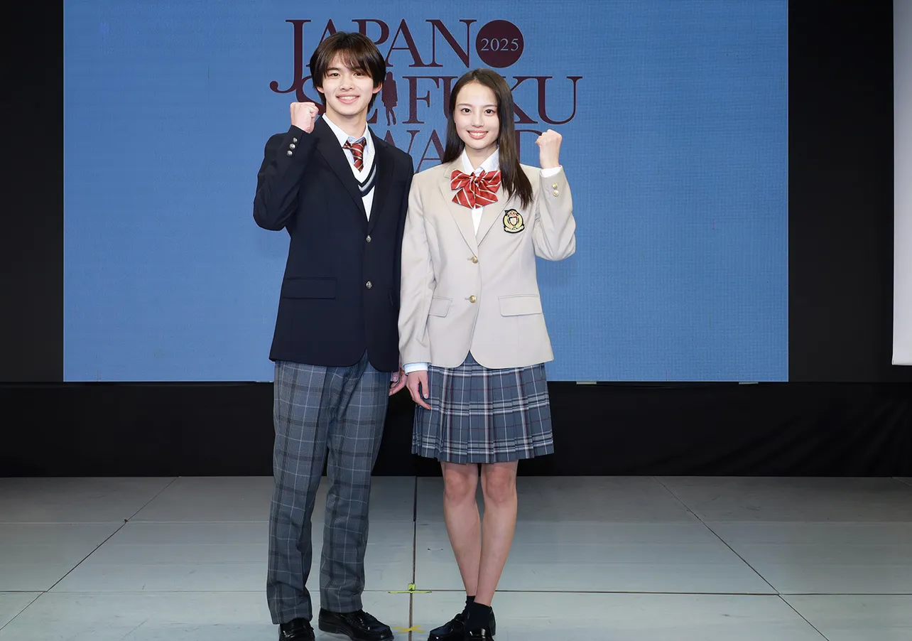 今井暖大さん、三浦舞華さん