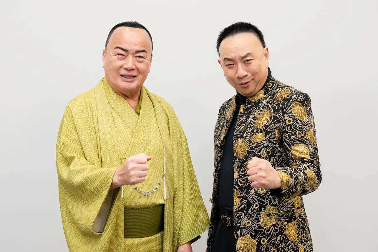 細川たかしとレイザーラモンRGにインタビューを行った