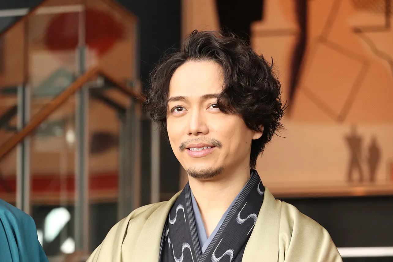 ミュージカル「昭和元禄落語心中」囲み取材より