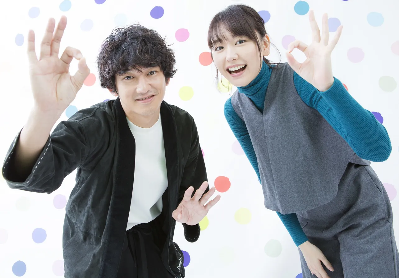 10月21日(日)公開の映画「ミックス。」で初共演した新垣結衣と瑛太