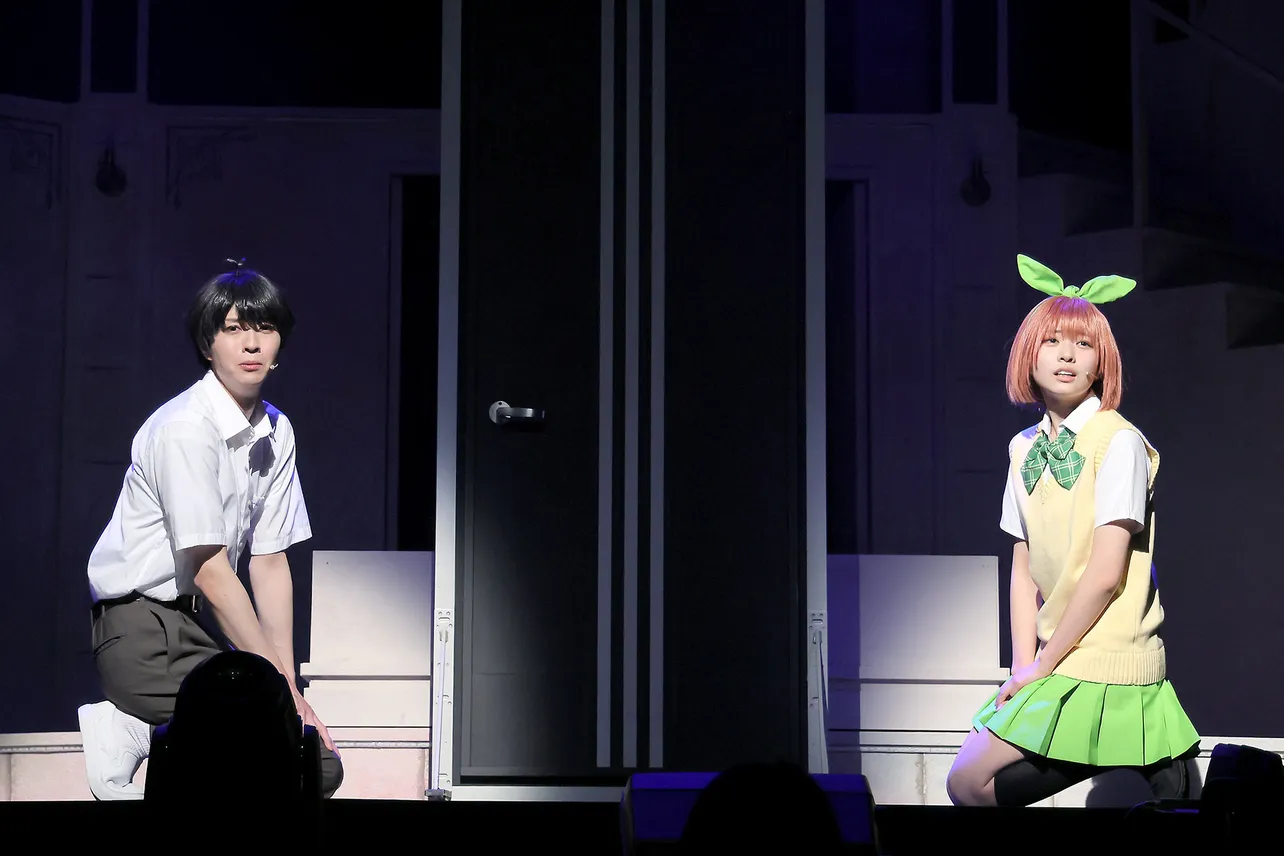 舞台稽古中の正源司陽子